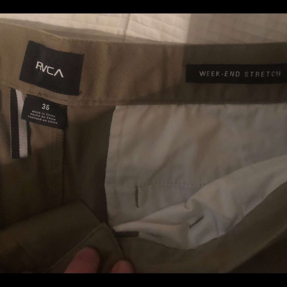 Mens RVCA Week-End stretch pants